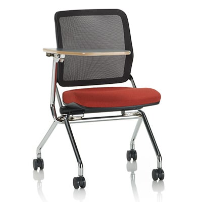 Torsion Air Nesting Chair with Tablet Arm 