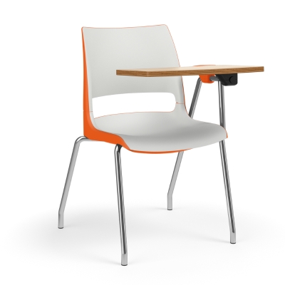 Doni Stack Chair with Tablet Arm 