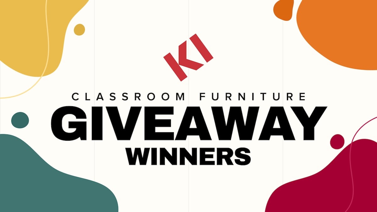 Classroom Furniture Giveaway Winners