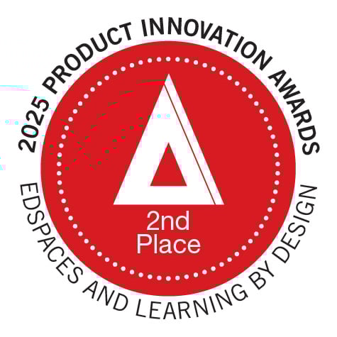 2nd Place 2025 Product Innovation Award from EDspaces and Learning By Design