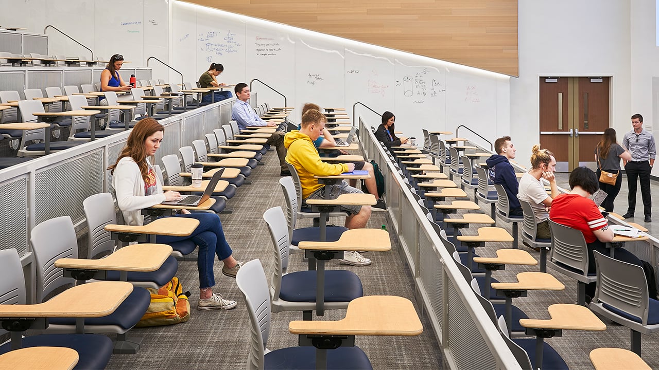 Collaborative Fixed Seating: Engaged Learning Environments for Work and Education Spaces